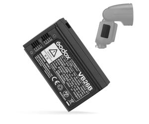 Godox VB26B VB26A VB26 Battery 7.2 V/2980 mAh for Godox V1C V1N V1S V1F V1O V1P Round Flash, V860III V850III MFR76 AD100PRO Flash (2026)
