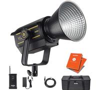 GODOX VL150 150W 5600K LED Photography Video Light Continuous Output Lighting Bowens Mount, Mobile APP Control, Dimmable with Colour Gel Filters + 12 Month Extended Warranty Card (3 Yrs)