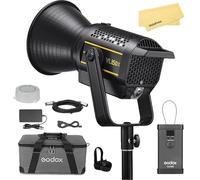 Godox VL150II VL150-II VL150 II 165W LED Video Light, Professional Daylight Bowens Mount Continuous Light, 5600±200K CCT, High 96+ CRI/TLCI, Built-in 8 FX Effects, for Studio, Outdoor Photography