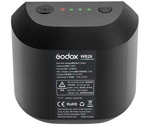 GODOX WB26 WB26A AD600Pro Original Replacement Rechargeable Lithium-Ion Battery Pack for AD600 Pro Flash (28.8V, 2600mAh)