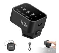Godox X3-C Trigger X3 Canon Transmitter Wireless TTL Flash Oled Touchscreen for Canon 2.4GHz Wireless 1/8000S Hss TTL Auto/Manual/Mult Tcm Built-in Rechargeable Battery (Type-c) Flash X3C