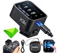 Godox X3-C X3C X3 C Touchscreen TTL Wireless Flash Trigger for Canon, 2.4GHz Wireless, High Speed Sync, OLED Screen Adjustable Brightness TTL Speedlight Transmitter for Canon EOS Cameras
