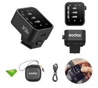 Godox X3-N X3N X3 N Touchscreen TTL Wireless Flash Trigger for Nikon, 2.4GHz Wireless, High Speed Sync, OLED Screen Adjustable Brightness TTL Speedlight Transmitter for Nikon Cameras (I-TTLAutoflash)