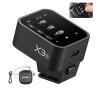 GODOX X3-O TTL Wireless Flash Trigger for Olympus Camera, 1/8000s HSS TTL TCM Function, Built-in Battery Touchscreen Flash Transmitter Compatible with Olympus/Panasonic Camera