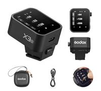 Godox X3-O Wireless Flash Trigger for Olympus/Panasonic Camera OLED Touch Screen for Camera 2.4GHz Wireless 1/8000S HSS TTL Tcm Function Built-in Rechargeable Battery Remote Flash Trigger