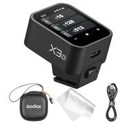 Godox X3 O X3-O X3O TTL Wireless Flash Trigger for Olympus Panasonic Cameras, OLED Touchscreen Flash Transmitter,Built-in Lithium Battery+Quick Charge(Xpro-O/XProII-O Upgrade Version)