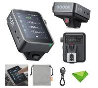 Godox X3 Pro C X3Pro C Touchscreen TTL Flash Trigger for Canon, 2.4G Wireless, 2.4" LCD Screen, Bluetooth Integration & APP Control, Wireless Speedlight Transmitter (Godox X3-C Upgrade)