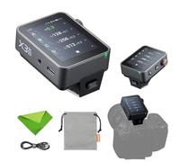 Godox X3 Pro-N TTL Wireless Flash Trigger for Nikon, 2.4G Touchscreen Transmitter with Bluetooth APP Control, Built-in Li-ion Battery, HD OLED Screen, Support TTL/Auto/Manual/Multi Flash