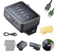 GODOX X3 PRO N X3PRO N 2.4G TTL Wireless Flash Trigger for Nikon Camera,2.4" LCD Touch Screen,Shutter Control,Support Bluetooth&APP Control,2.4GHz Wireless X System,X3-N Upgrade Version
