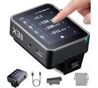 GODOX X3 PRO X3PRO-S Flash Trigger for Sony Camera, 2.4G TTL Wireless Touchscreen Transmitter,Support Bluetooth & APP Control, Shutter Control, Built-in Li-ion Battery Fast Charging (Upgrade X3-S)