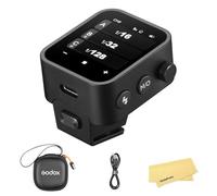 GODOX X3 X3-F TTL Wireless Touch Screen Flash Trigger for Fujifilm Fuji Cameras,E-TTLII Auotflash, 3.7V 850mAh Li-Ion Battery, High Speed Sync, 2.4GHz Wireless with TCM Conversion