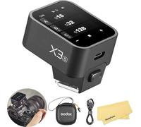 GODOX X3 X3-S TTL Wireless Touch Screen Flash Trigger for Sony Cameras,E-TTLII Auotflash, 3.7V 850mAh Li-Ion Battery, High Speed Sync, 2.4GHz Wireless with TCM Conversion