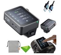 Godox X3Pro F X3Pro-F TTL Wireless Flash Trigger for Fujifilm, 2.4G Touchscreen Transmitter with Bluetooth APP Control, HD OLED Screen, Support TTL/Auto/Manual/Multi Flash, Shutter Control