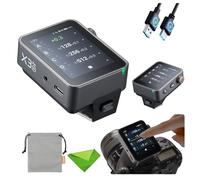 Godox X3Pro N X3Pro-N TTL Wireless Flash Trigger for Nikon, 2.4G Touchscreen Transmitter with Bluetooth APP Control, HD OLED Screen, Support TTL/Auto/Manual/Multi Flash, Shutter Control