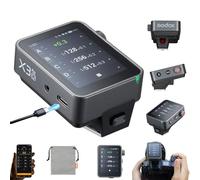Godox X3Pro-O TTL Wireless Trigger Olympus Color Touch 2.4G HSS 1/8000s | 2.4-inch color touchscreen, 2930mAh Li-ion, 2.4G, multi modes, APP, USB-C charging