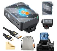 Godox X3PRO-O X3PRO O Wireless Flash Trigger for Olympus TTL 2.4GHz HSS Built-in Blueetooth App Control LCD Touchscreen TCM Function Camera Remote Trigger for Olympus