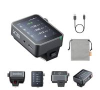 Godox X3pro S X3 Pro S Flash Trigger for Sony 2.4G Wireless Touchscreen TTL Hot Shoe Flash High-Speed Synchronizer Mini Trigger for Sony Series Cameras(X3S Upgrade)