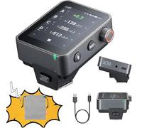 Godox X3Pro TTL Wireless Flash Trigger 2.4GHz Wireless with Touch Screen HSS TCM Auto/Manual/Multi Modes Supports APP Control (X3Pro N)