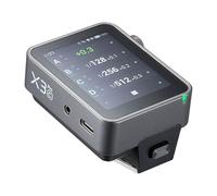 Godox X3Pro Wireless TTL Flash Trigger with Bluetooth, 2.4" Touchscreen LCD, High-Speed Sync (HSS), 32 Channels, 100m Range, USB-C Rechargeable Battery (Compatible With Canon)