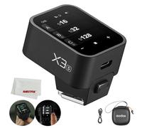 Godox X3S X3 S X3-S TTL Wireless Flash Trigger,2.4GHz Wireless System,High-Definition LED Screen,Built-in Lithium Battery Compatible with Sony Cameras (X2T-S/Xpro-S/XProII-S Upgrade Version)