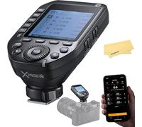 GODOX XProII-N TTL Wireless Flash Trigger for Nikon Cameras,2.4G 1/8000s HSS,Built-in Bluetooth for Smartphone APP Control,TTL Convert-Manual TCM Function,Quick Release Lock Hotshoe,Large LCD Screen