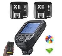 Godox XProII XProII-S XProIIS Trigger w/2×Godox X1R-S Receiver for Sony, TTL Wireless Transmitter 2.4G HSS 1/8000S Bluetooth Connection, New Hotshoe Locking Large Screen Trigger for Sony Cameras