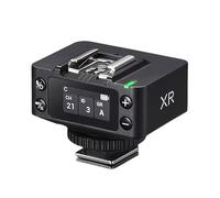 Godox XR Receiver XR TTL Wireless Flash Receiver with 100m Range, Compatible with Canon and Nikon, Remote Shutter Control, Works with X3/X3 Pro Trigger, High-Res Color Screen