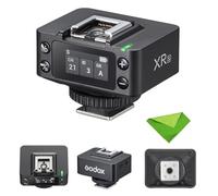 Godox XR-S Receiver XRS TTL Wireless Flash Receiver with 100m Range, Compatible with Sony, Remote Shutter Control, Works with X3/X3 Pro Trigger, High-Res Color Screen, for Sony Camera