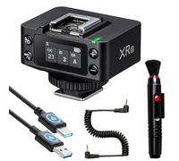 Godox XR-S TTL Wireless Receiver for Sony, 2.4GHz X System, Built-In Lithium Battery, Enhanced LCD Display, Wireless Shutter Control, Includes Sync & USB-C Cables