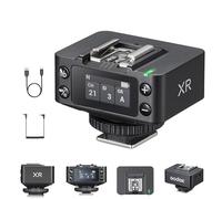 Godox XR Wireless Receiver Compatible with Canon & Nikon Works with X3/X3 Pro Trigger, 100m Range, Rechargeable, Color Display