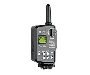 Godox XT16 2.4GHz WIRELESS 16 Channel Radio Flash Strobe Lighting Trigger Battery Powered Universal Hot-Shoe Cross-Compatible Design 16 Channels & Groups 50m Working Range