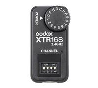 Godox XTR16S 16 Channels XTR 16S Remote 2.4GHz Wireless Power Control Flash Trigger Receiver for V860 TT850 (XTR/16S, Black)