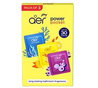 Godrej aer Pocket - Bathroom Fragrances - 3 x 10 grams (0.35 oz) Pack