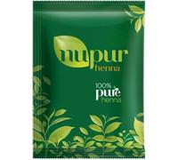 Godrej Nupur Heena Hair Colour 400g - 100% Pure Henna Powder for Natural Hair Color, Enriched with 9 Herbs, Conditions & Strengthens Hair (Pack of 1)