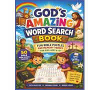 God's Amazing Word Search Book: Exciting Bible-themed word search puzzles designed especially for children ages 6-10. Perfect for Christian families, schools, churches.