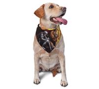 God'S Armor Lion Warrior Prayer Printed Graphic Pet Triangle Scarf For Dogs & Cats, Adjustable Cute Pet Bandana For & Photo Shoots