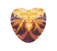 Gods Bless Doves Flowers Car Air Freshener Pad Love form | Fragrance Tablets Hanging Interior Home Aromatherapy
