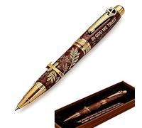 God's Blessing Bible Commemorative Pen, Christian Gift Pen with Scripture Engraving, Inspirational God's Blessing Ballpoint Pens, Faith Gift for Men & Women (1Pc)