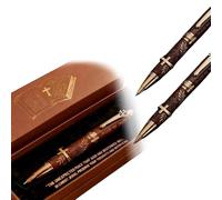 God's Blessing Bible Commemorative Pen, Inspirational Religious Writing Pens, Christian Christmas Pens with Scripture Engraving, Journaling, Prayers, for School Office, Religious Party (2a)