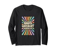 God's Covenant Genesis 9:13 - Rainbow - Holy Christian Faith Long Sleeve T-Shirt