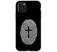 God's Creation Fingerprint, Identity in Christ Thumbprint Case for iPhone 11 Pro Max