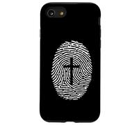 God's Creation Fingerprint, Identity in Christ Thumbprint Case for iPhone SE (2020) / 7/8
