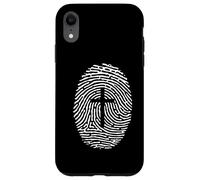 God's Creation Fingerprint, Identity in Christ Thumbprint Case for iPhone XR