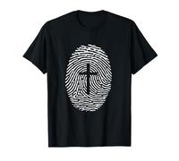 God's Creation Fingerprint, Identity in Christ Thumbprint T-Shirt