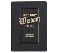 God's Daily Wisdom for Men 365 Devotions Faux Leather