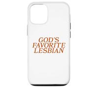 God's Favorite Lesbian Bold LGBTQ Pride Funny Queer Design Case for iPhone 12/12 Pro