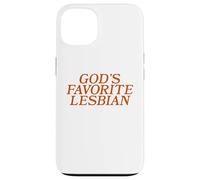 God's Favorite Lesbian Bold LGBTQ Pride Funny Queer Design Case for iPhone 13