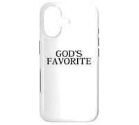GOD'S FAVORITE - Religion Love Church Christ Worship Slogan Case for iPhone 17