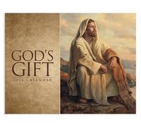 Gods Gift Catholic 2026 Hanging Wall Calendar - 19" x 11" (Open) 2026 Monthly Appointment Planner and Organizer. Beautiful religious imagery of God's word.