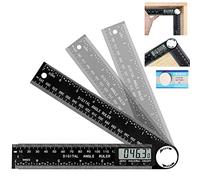 God's Gift Y Digital Angle Finder, Protractor 0-360° Electronic Measurement Tool, Angle Ruler for Woodworking, Construction, Repairing